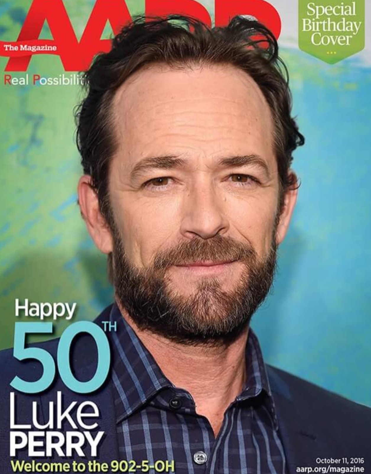 In Case You Didn't Feel Old, Luke Perry Is on the Cover of AARP Magazine