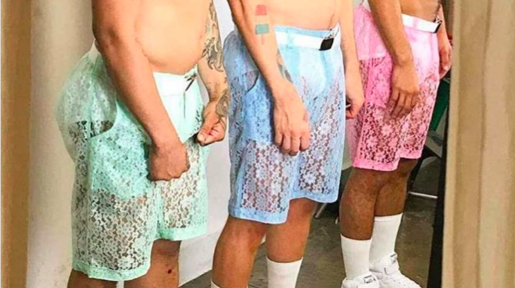 Men S Lace Shorts Are A Thing And I Don T Want To Live On This Planet Anymore