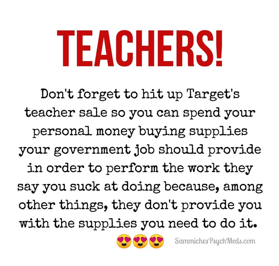 This Is Why Target’s Teacher Discount Sale Misses the Bullseye