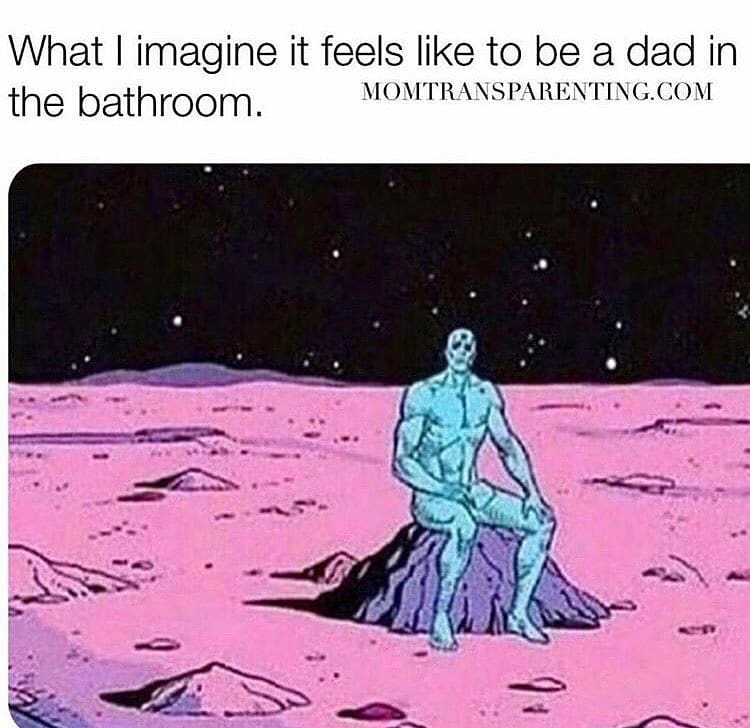 Dad made me go into the men's restroom to see there art. : r/funny